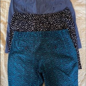 3 pairs Banana Republic shorts bundle
